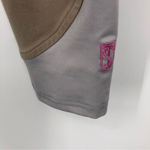 Symphony by Tredstep Equestrian Riding Pants Breeches Khaki Tan Womens 28R - Picture 7 of 12